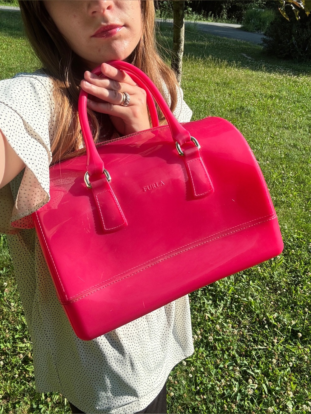 Furla Barbie Pink Candy Bag - Picture 4 of 15